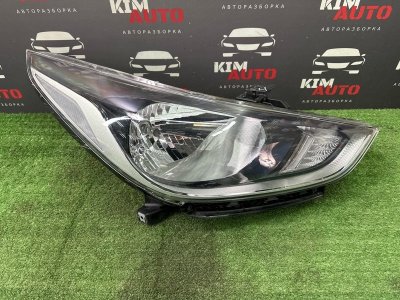 Фара Hyundai Solaris 2