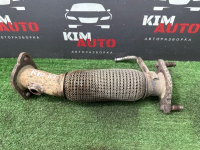 Приемная труба с гофрой Kia Rio 4 2018