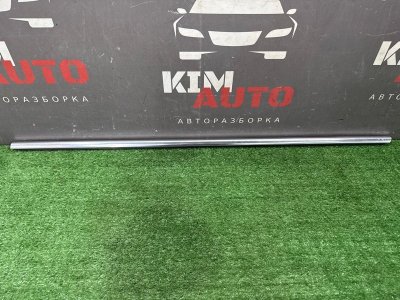 Уплотнитель стекла наружный(Бархотка) Хром Chevrolet Lacetti