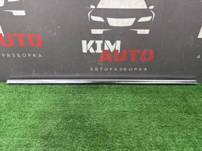 Уплотнитель стекла наружный(Бархотка) Хром Opel Astra J