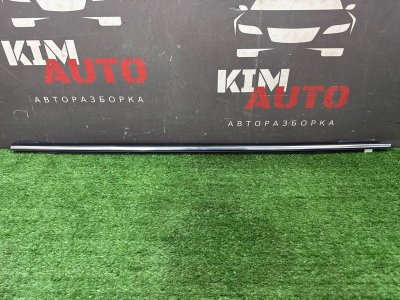 Уплотнитель стекла наружный(Бархотка) Хром Hyundai Sonata 4