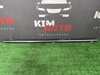 Уплотнитель стекла наружный(Бархотка) Хром Hyundai Sonata 4