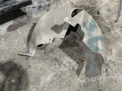 Подкрылок Volkswagen Golf 2012 Mk6