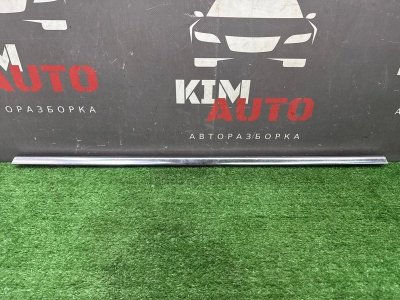 Уплотнитель стекла наружный(Бархотка) Хром Opel Astra J