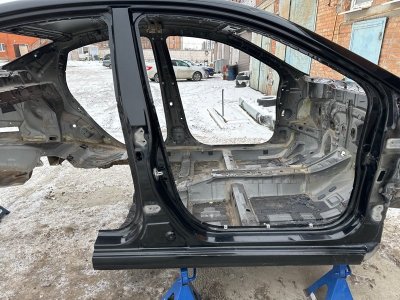 Порог со стойкой Hyundai Solaris 1 2013 RB