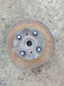 Кулак поворотный Toyota Carina 1989 st170