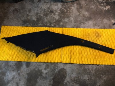 Обшивка стойки задней левой Mercedes-Benz E-Class 15.04.1998 W210