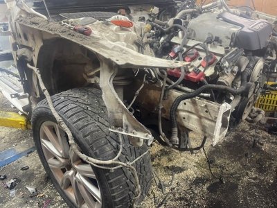 Лонжерон Audi A6 2012