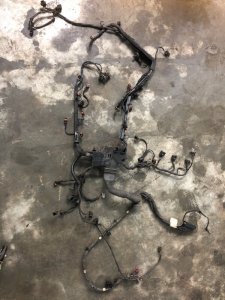 Проводка двигателя Porsche Cayenne 2008 957