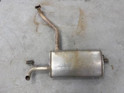 Глушитель задняя часть (Банка) Hyundai Creta 2021 GS