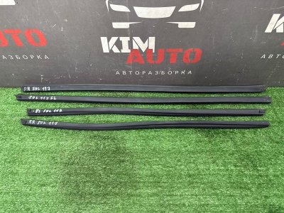 Уплотнитель стекла(бархотка) внутренний Hyundai Solaris 1 2013 RB