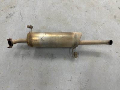 Глушитель задняя часть (Банка) Hyundai Solaris 1 2013 RB