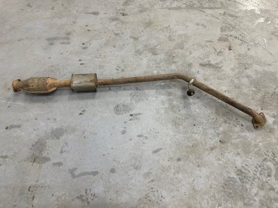 Глушитель средняя часть с Катализатором Hyundai Creta 2017 GS