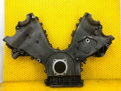 Крышка двигателя передняя Porsche Cayenne 2008 957