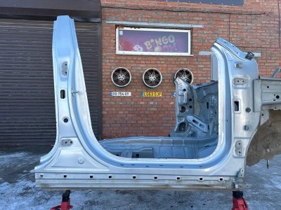 Порог со стойкой Hyundai Creta 2021 GS