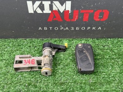 Личинка замка двери с ключом Fiat Panda