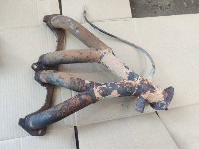 Приемная труба глушителя Лада Гранта 2012 седан