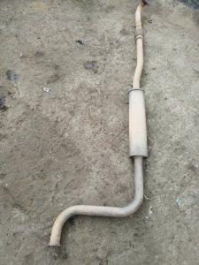 Резонатор глушителя Лада Гранта 2012 седан