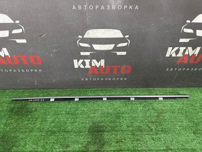 Уплотнитель стекла наружный(Бархотка) Хром Kia Ceed 2 2015 SW