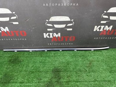 Уплотнитель стекла наружный(Бархотка) Хром Kia Ceed 2 2015 SW