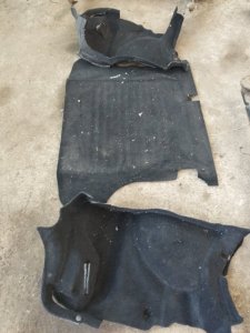 Обшивка багажника лада Веста 2018