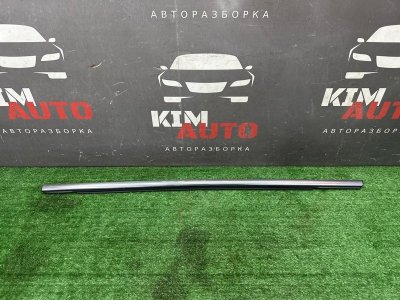 Уплотнитель стекла наружный(Бархотка) Хром Ford Kuga 2013 SUV