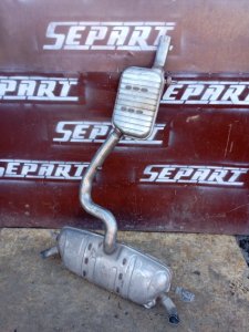 Глушитель Skoda Karoq 2024