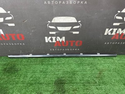 Уплотнитель стекла наружный(Бархотка) Хром Kia Ceed 2 2015 SW