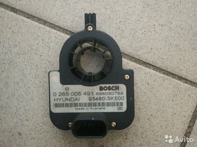 Датчик угла поворота Kia Sorento 1 2008 BL