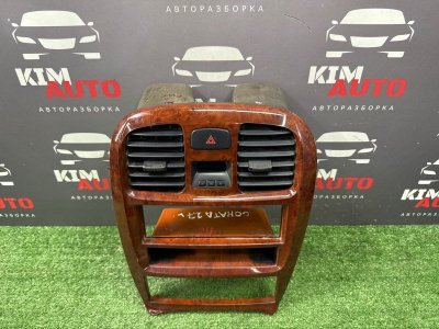 Рамка магнитолы с дефлекторами Hyundai Sonata 4