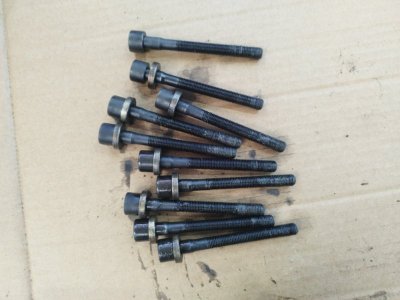 Болт головки блока цилиндров лада 211240 2007 2112