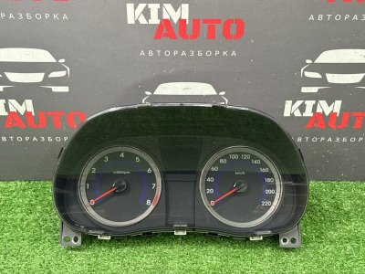 Панель приборов (щиток) Hyundai Solaris 1 2013 RB