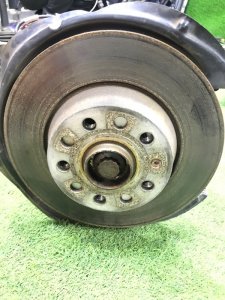 Тормозной диск VOLKSWAGEN TIGUAN 2009 5N1