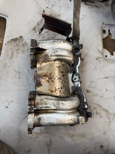 Коллектор впускной Лада Гранта 2012 седан