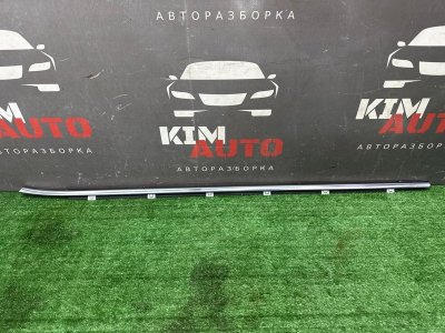 Уплотнитель стекла наружный(Бархотка) Хром Kia Ceed 2 2015 SW