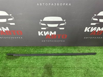 Уплотнитель стекла наружный (Бархотка) Hyundai Solaris 1 2013 RB