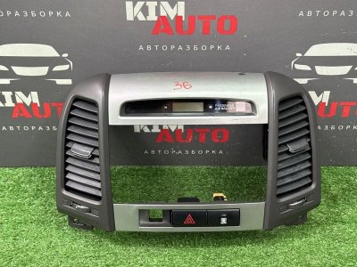 Накладка торпедо центральная с дефлекторами Hyundai Santa Fe 2