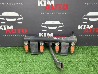 Топливная рейка с форсунками Peugeot 307