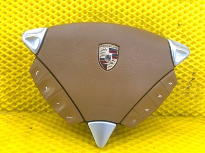 Подушка безопасности водителя Porsche Cayenne 2008 957