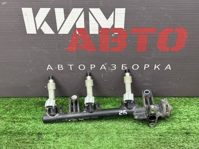 Топливная рейка с форсунками Peugeot 107