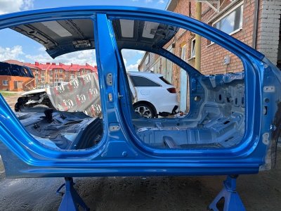 Порог со стойкой Kia Rio 4 2019 FB