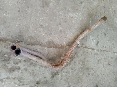 Приемная труба глушителя лада 21099 1997 21099
