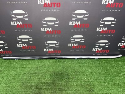 Уплотнитель стекла наружный(Бархотка) Хром Kia Sportage 4 2017