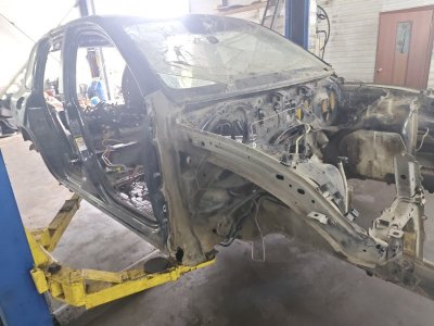 Лонжерон передний правый Porsche Cayenne 2008 957