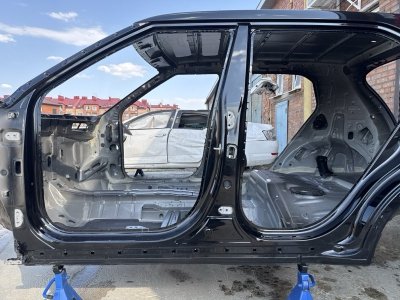 Порог со стойкой Hyundai Creta 2021 GS