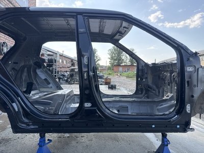 Порог со стойкой Hyundai Creta 2021 GS