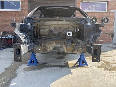 Передняя часть кузова Лонжероны Hyundai Creta 2021 GS