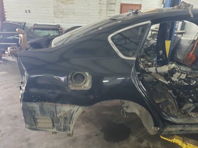 Крыло заднее правое (четверть) Nissan Fuga 2007 Y50