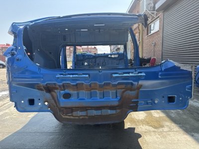 Пол багажника (тазик) и задняя панель Hyundai Solaris 2 2018 HCR