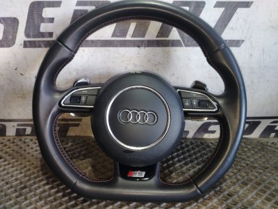 Руль с подрулевыми лепестками Audi S5 2013 8T